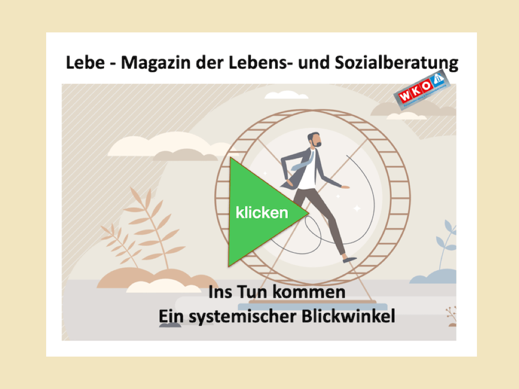 Ins Tun kommen ein Artikel im Lebe Magazin