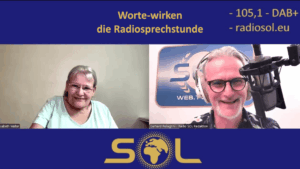 Worte-wirken-Radiosprechstunde Elisabeth Walter und Gerhard Pelegrini