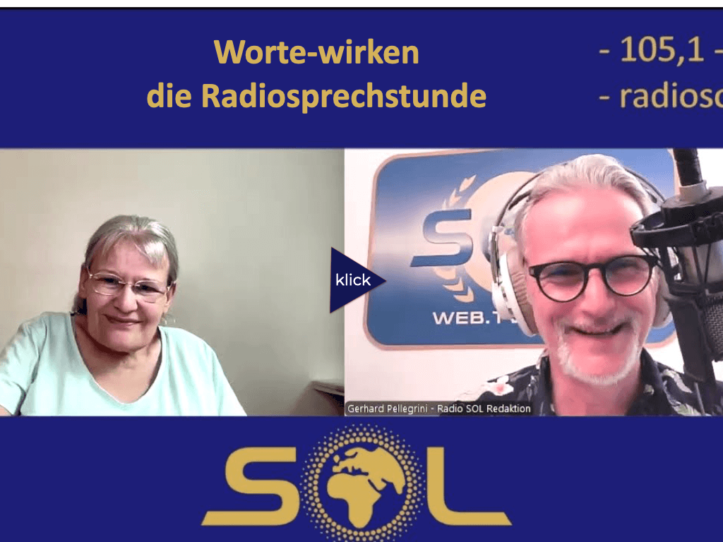 Elisabeth Walter und Gerhard Pelegrini sprechen über die Wirkung von Worten
