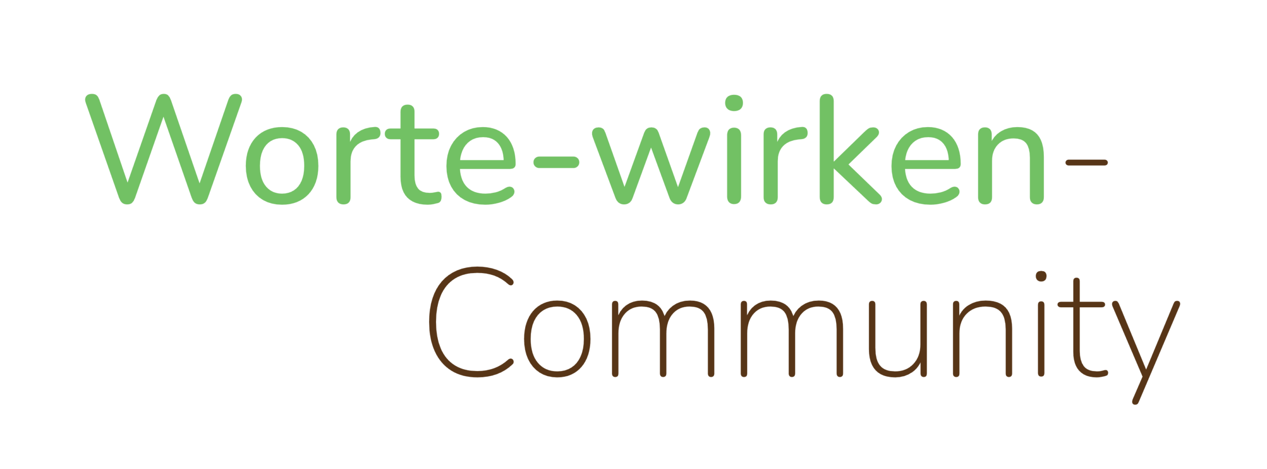 Worte-wirken-Community<br />
