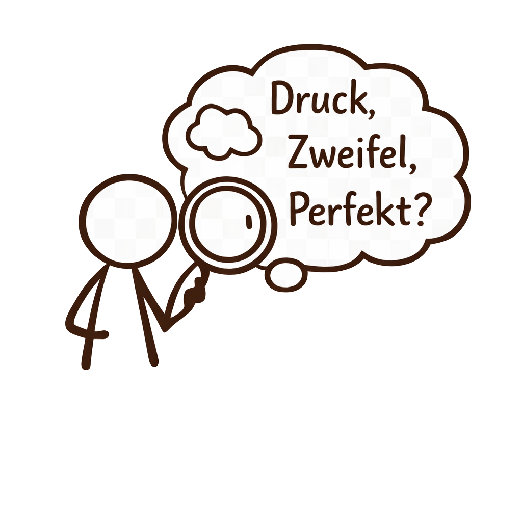 Illustration zu: Ich muss alles perfekt machen.